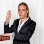 The female witness The female witness