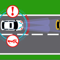 lane departure warning sigals