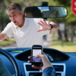 Texting and driving wreck hitting pedestrian Texting and driving wreck hitting pedestrian