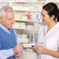 Prescribing medicine at a pharmacy Prescribing medicine at a pharmacy