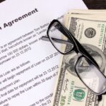 loan agreement close-up loan agreement close-up