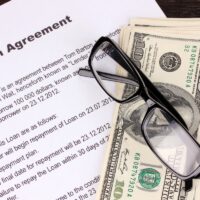 loan agreement close-up loan agreement close-up