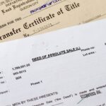 Deed of sale & certificate of title