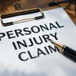Personal Injury Claim Form on Clipboard with Pen Personal Injury Claim Form on Clipboard with Pen